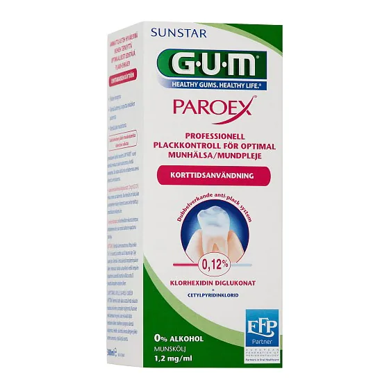 GUM Paroex 0,12 % munskölj 300 ml
